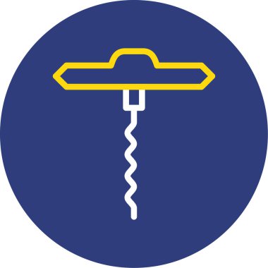 Modern otomatik simgenin vektör illüstrasyonu