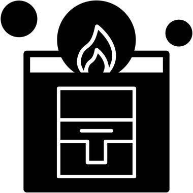 Simge vektör resimlemesini ateşle