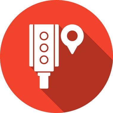 gps konum simgesi taslak biçimi