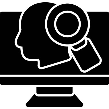 iş yönetimi simgesi, vektör illüstrasyonu