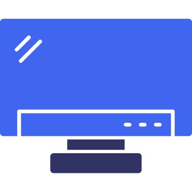 computer display. web icon simple illustration