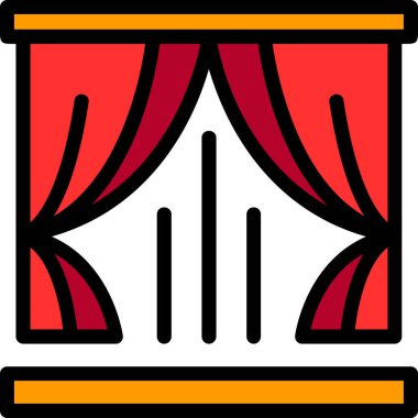 perde iç tasarım simgesi