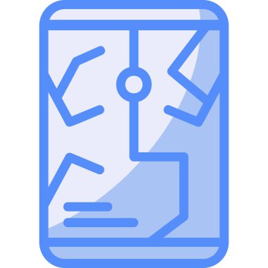 Mavi arkaplanı olan bir kitabın vektör çizimi