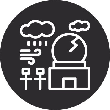 hava simgesi vektör illüstrasyonu