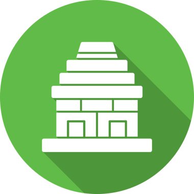 mimari yapı ikonu katı biçimde