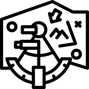 bayrak haritası gezinme simgesi ana hat biçiminde