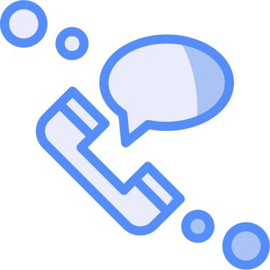 Arama telefon simgesi tam taslak biçimi