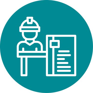 Yapı simgesinin vektör illüstrasyonu