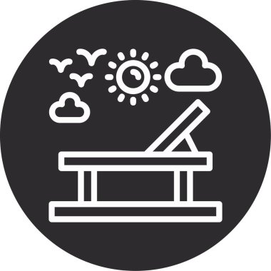 Modern eğitim ikonunun vektör illüstrasyonu