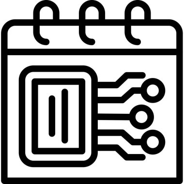 veri analiz veri simgesi ana hat biçiminde