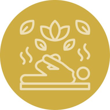 vektör çizim çiçek çelenk