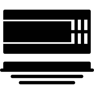 Web simgesi, minimalist vektör illüstrasyonu