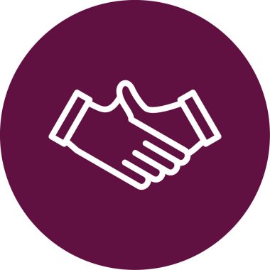 el sıkışma simge vektör çizim