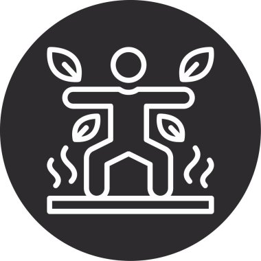 Elinde mum olan bir kadının vektör çizimi