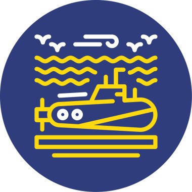 Gemi. Web simgesi basit illüstrasyon