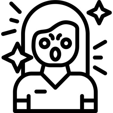 avatar. Web simgesi basit tasarım