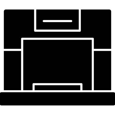 Futbol alanı vektör simgesi