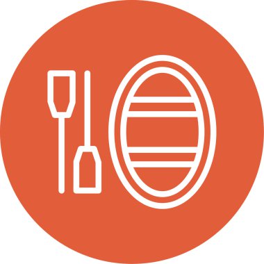 Gıda simgesinin vektör illüstrasyonu