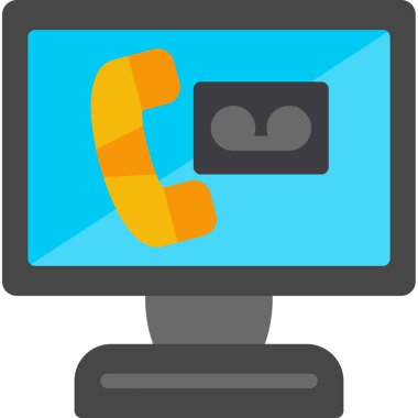 Çağrı merkezi. Web simgesi