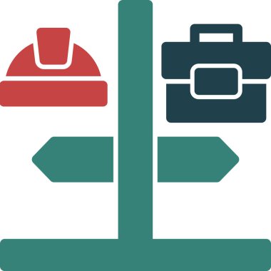 Seyahat çantası. Web simgesi