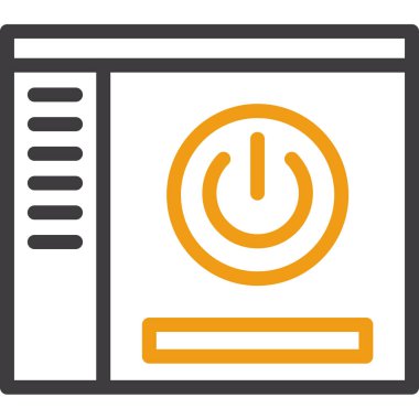 veri analiz simgesi vektör illüstrasyonu