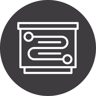 seo modern simgesinin vektör illüstrasyonu