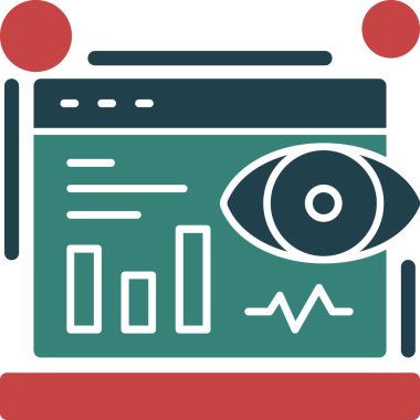 veri analitik veri simgesi - özet biçimi