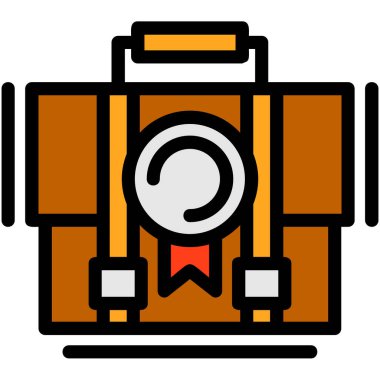 Kamera simgesi. özet fotoğraf stüdyosu vektör rengi düz