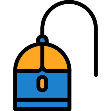 çanta çantası simgesi - taslak biçimi