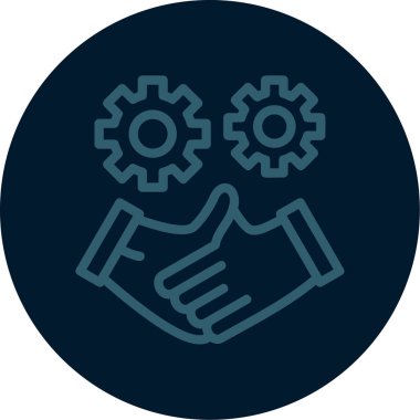 seo modern simgesinin vektör illüstrasyonu