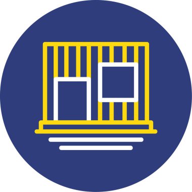 Web ve mobil için vektör simgesi çizimi