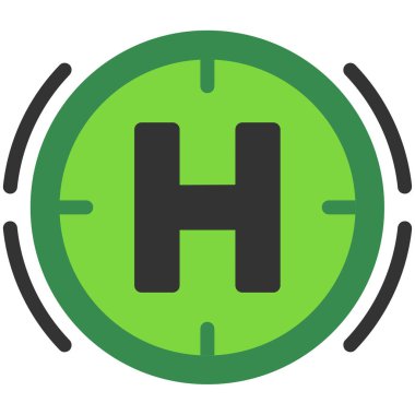 tıbbi ve sağlık çizgisi vektör simgesi.