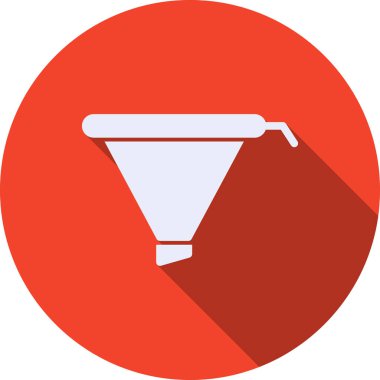 huni düz vektör simgesi