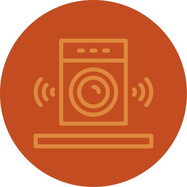 Modern simgenin vektör illüstrasyonu