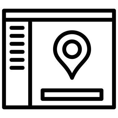 konum konumu simgesi, özet biçimi