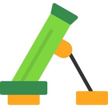 Fırça simgesi vektör illüstrasyonu