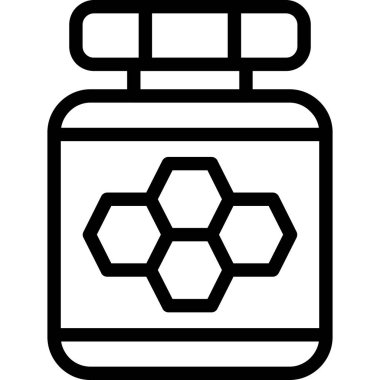 bottle icon, simple vector design