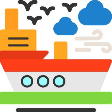 kargo gemisi. Basit tasarım