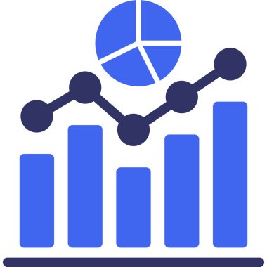 Analiz. Web simgesi basit illüstrasyon