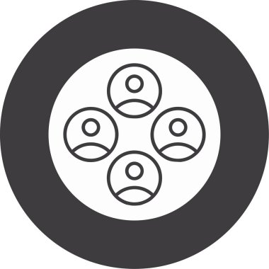 seo modern simgesinin vektör illüstrasyonu