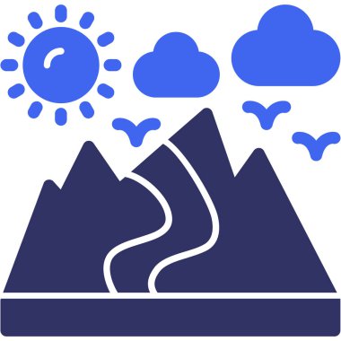 bulut simgesi vektörü, vektör illüstrasyonu