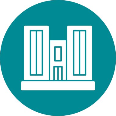 Yapı simgesinin vektör illüstrasyonu