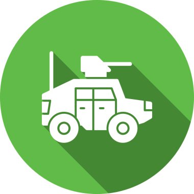 Bir kamyon simgesi ile yeşil bir yol işareti çizimi