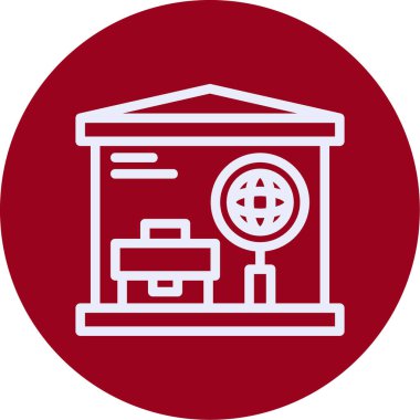 seo modern simgesinin vektör illüstrasyonu