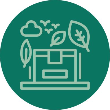 seo modern simgesinin vektör illüstrasyonu