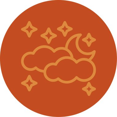 Modern simgenin vektör illüstrasyonu