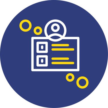 Vektör belgesi Simge illüstrasyonu