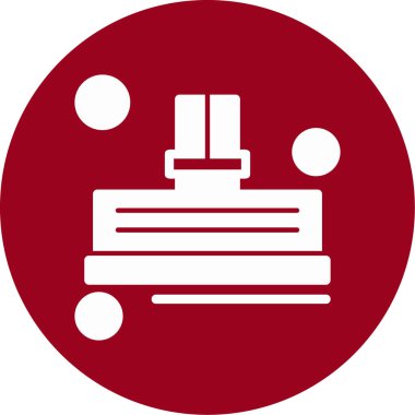 Kek. Web simgesi basit illüstrasyon