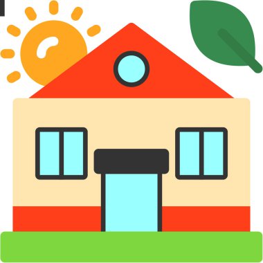 ev inşa simge tasarlamak