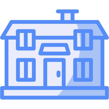 bina binası simgesi oluşturma - taslak biçimi